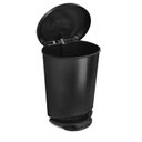 Ver imagem 4 de Lixeira Cesto de Lixo Plástico 10litros Tampa Pedal Preto