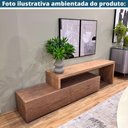 Ver imagem 4 de Rack Aston Universum Extensível 164 Cm a 300 Cm Carvalho Amêndoa