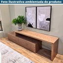 Ver imagem 3 de Rack Aston Universum Extensível 164 Cm a 300 Cm Carvalho Amêndoa