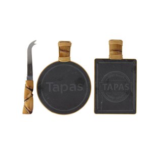 Trio Queijo em Ardosia