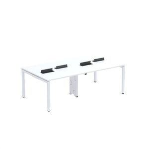 Mesa de Plataforma Dupla para 4 Pessoas Corporativa 110x120/4p Pdc11/12/4p