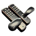 Ver imagem 2 de Fechadura Digital S701-2 Mecânica Senha Chave para Portas Aço Inoxidável IP68 Preto