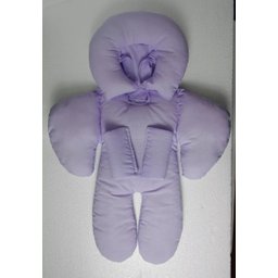 Almofada Protetor Redutor De Bebê Conforto emma baby redutor bebe conforto Lilás - 1