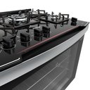 Ver imagem 5 de Fogão 5 Bocas de Embutir Diplomata com Mesa de Vidro Dako Bivolt Preto