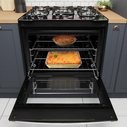 Fogão 5 Bocas de Embutir Diplomata com Mesa de Vidro Dako Bivolt Preto - 2
