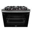 Ver imagem 1 de Fogão 5 Bocas de Embutir Diplomata com Mesa de Vidro Dako Bivolt Preto