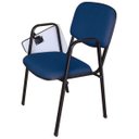 Ver imagem 2 de Cadeira Universitária para Auditórios Linha Hotel Azul