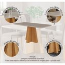 Ver imagem 4 de Mesa para Sala de Jantar Maite 160 cm com 6 Cadeiras Fernanda Cimol Nature/Off White/Joli Mesa Maite