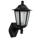 Ver imagem 1 de Arandela Externa Grega Preta Luminária de Parede Colonial E27 Bivolt Jardim Muro Dital
