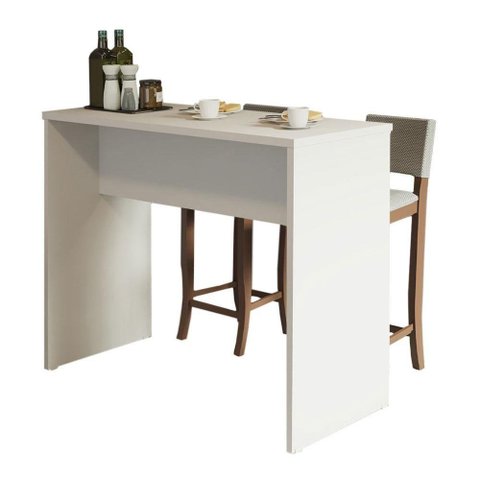 Bancada Para Cozinha Reims Madesa 115 Cm Branco