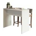 Ver imagem 1 de Bancada Para Cozinha Reims Madesa 115 Cm Branco