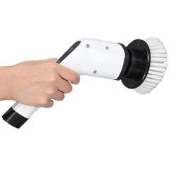Escova de Limpeza Eletrica 25W Sem Fio Bateria Recarregavel Potente Esfregao Giratorio Casa Cozinha  - 6