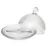 Manteigueira Queijeira Venice de Vidro Transparente 350ml - 5