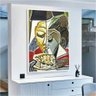 Quadro Decorativo Pablo Picasso Cabeça De Uma Mulher Lendo:150x100/BORDA INFINITA - 8