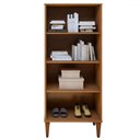 Ver imagem 3 de Armário Multiuso Araucaria 2 Portas 3 Prateleiras Branco - Kaiki Móveis