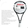 Raquete de Tênis Roger Federer Control L2 e L3 - Lançamento Wilson WR079210U - 4