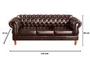 Ver imagem 7 de Conjunto Sofá Namoradeira 2 e 3 Lugares Capitonê Chesterfield Duquesa Clássico - Couríssimo Café