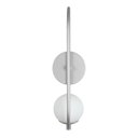 Ver imagem 3 de Arandela Luminária Perola Globo 10 Cm Moderno Prata 015