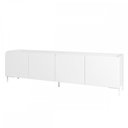 Ver imagem 2 de Balcão Buffet 4 Portas 2 Prateleiras Branco 212 - Pnr Móveis