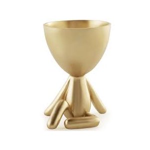 Vaso Bob Poliresina:De Boa/Dourado