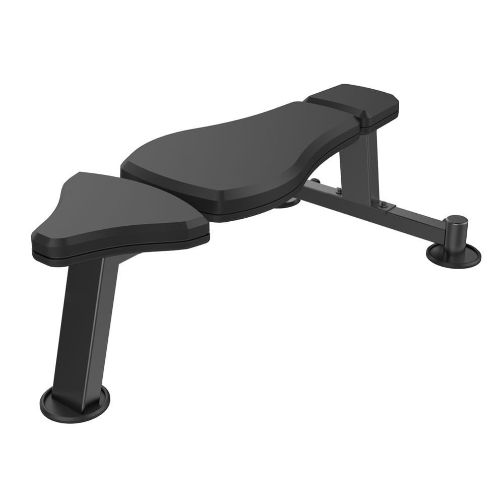 Flat Bench Classic Black - Em204x [reembalado] Em204x Wellness