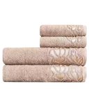 Ver imagem 1 de Jogo de Toalhas 4 Peça Macia Guadalupe - 500 G/m² - Fendi