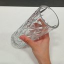 Ver imagem 3 de Vaso Decorativo Enfeite Casa Vidro 20x7x7cm Transparente