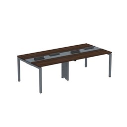 Mesa de Plataforma Dupla para 4 Pessoas Corporativa 130x120/4p Pdc13/12/4p - 2