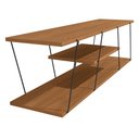 Ver imagem 5 de Rack Industrial para TV 75 Polegadas Kappesberg 180cm Canela/Preto Fosco