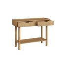 Ver imagem 4 de Aparador Buffet Orgânico Curvo 2 Gavetas 100cm 100% BP com Pés Cilíndricos em Madeira Maciça Aura Marrom/Hanover