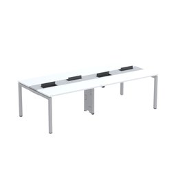 Mesa de Plataforma Dupla para 4 Pessoas Corporativa 130x120/4p Pdc13/12/4p - 2