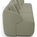 Ver mais imagens de Sofá 4 Lugares para Sala de Estar Living 288cm Arlo F04 Bouclê Oliva - Lyam Decor