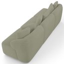 Ver imagem 7 de Sofá 4 Lugares para Sala de Estar Living 294cm Arlo F04 Bouclê Oliva Tc-10052 - Lyam Decor