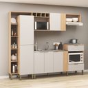 Ver imagem 1 de Cozinha Luiza 7 Portas 253x213x50,5cm