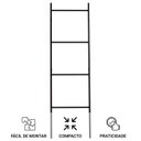 Ver imagem 2 de Toalheiro Escada Decorativa Porta Toalhas Banheiro Bertola