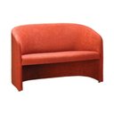 Ver imagem 2 de Sofá Recepção de Escritório Linha Recepção Blenda Vermelho