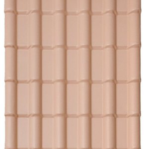 Kit com 20 Telhas Pvc Plan 3,30m X 0,88m X 1,7mm 6 Ondas com Kit Fixação Lux Telhas