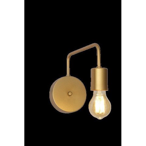 Arandela Aramada Single - Dourada