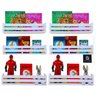 Jogo 6 Prateleiras Para Quarto infantil Nicho De Parede Porta Livro 55cm - 1