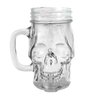 Copo Caneca Caveira de Vidro 400ml com Alça Grande Viking - 2