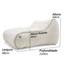 Ver imagem 2 de Puff Splash Flutuante para Piscina Conforto Outdoor Área Externa - Bege