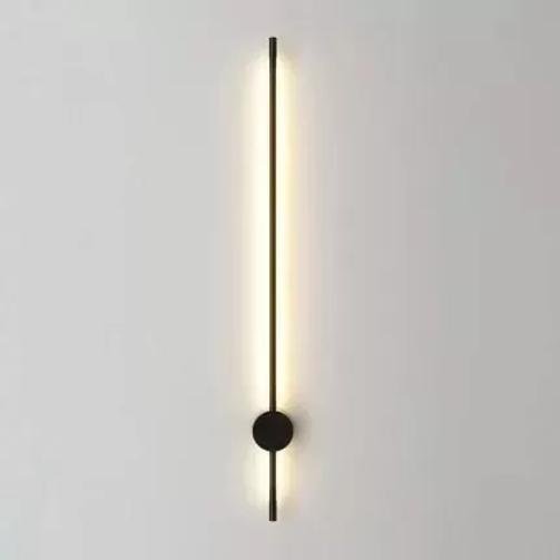 Arandela Led Sword 12w 60cm Preta - 2