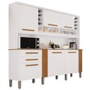 Ver imagem 2 de Armário de Cozinha 6 Portas 2 Gavetas Catar
