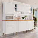 Ver imagem 1 de Armário de Cozinha 6 Portas 2 Gavetas Catar