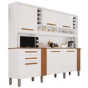Ver imagem 2 de Armário de Cozinha 6 Portas 2 Gavetas Catar