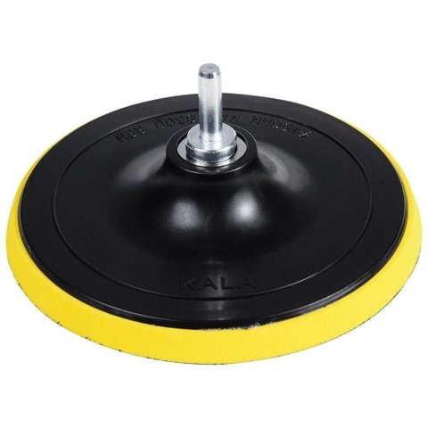 Suporte para Disco Lixa 6 Polegadas M14 com Velcro para Lixamento Kala