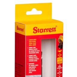 Suporte de Serra Copo Encaixe A2 1/2" Starrett Ka2-s 32-210mm com Broca Piloto Aço Rápido - 6
