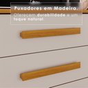 Ver mais imagens de Armário de Cozinha 6 Portas 2 Gavetas Catar Bege/Cinamomo/Off-White