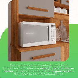 Armário de Cozinha 6 Portas 2 Gavetas Catar - 11