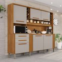 Ver imagem 1 de Armário de Cozinha 6 Portas 2 Gavetas Catar